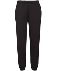 Fruit Of The Loom - Classic Elasticated Hem Jogging Bottoms - Lyst