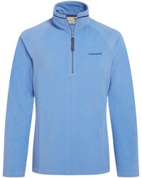 Craghoppers - Ladies Nation Trust Miska Half Zip Fleece Top (Vinca) - Lyst