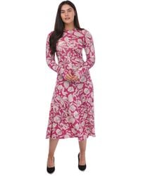 Ted Baker - Aloria Skimming Midi Dress - Lyst