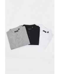Brave Soul - 3 Pack Cotton Blend Polo Shirts - Lyst