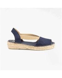 Toni Pons - Etna Ladies Leather Open-Toe Espadrilles - Lyst