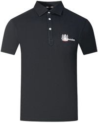 Aquascutum - Aldis Brand London Logo Polo Shirt Material_Cotton - Lyst