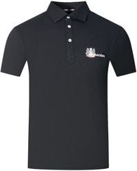 Aquascutum - Aldis Brand London Logo Polo Shirt Material_Cotton - Lyst