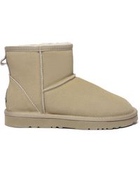 EverAu Australia - Ever Au Ostrich Leather Short Boots - Lyst