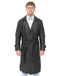 Infinity Leather - Full Length Trench Coat-Appleton - Lyst