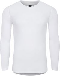 Umbro - Pro Long-Sleeved Base Layer Top - Lyst