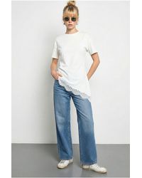 Bianco Lucci - Elastane T-Shirt - Lyst
