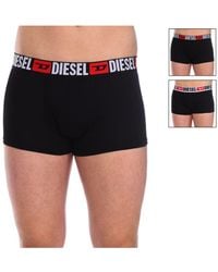 DIESEL - Pack-3 Breathable Fabric Boxers With Anatomical Front 00St3V-0Ddai - Lyst