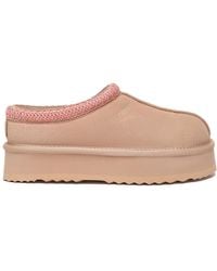 EverAu Australia - Ever Au Wonga Leather Platform Slippers - Lyst