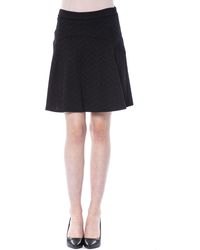 Byblos - Zwarte Polyester Rok - Lyst