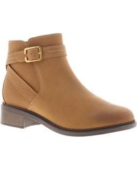 Clarks - Ankle Boots Maye Strap Leather Zip - Lyst