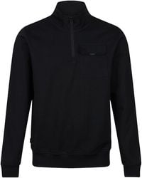 Luke 1977 - Sepang 2 Quarter-zip Sweat Black - Lyst