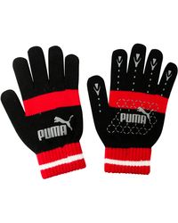 PUMA - No 1 Logo Cat Magic Winter Gloves - Lyst