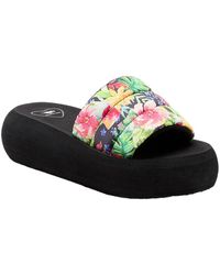 Rocket Dog - Ladies Splash Bahama Flip Flops /Multicoloured) - Lyst