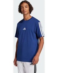 adidas - Essentials 3-Stripes Single Jersey Tee - Lyst