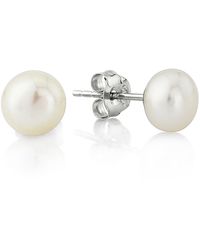 Orphelia - 'Joss' 925 Sterling Stud Earrings - Lyst