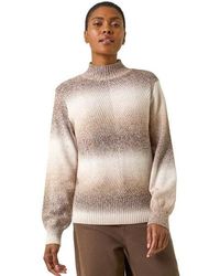 Roman - Ombre Stripe Knit Jumper - Lyst