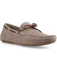 Hush Puppies - Reuben Boat Shoe Suede Shoes - Lyst