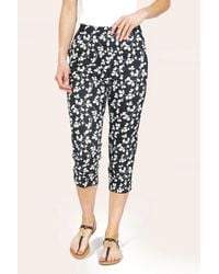 Secret Label - Mia Slim Floral Crop Trousers - Lyst