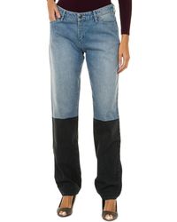 Armani - Long Straight Cut Denim Pants 6Y5J15-5Dwsz - Lyst