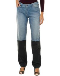 Armani - Long Straight Cut Denim Pants 6Y5J15-5Dwsz - Lyst