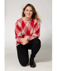 love knitwear - Diamond Knit Jumper - Lyst