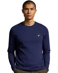 Lyle & Scott - Long Sleeve Regular Fit Cotton T Shirt - Lyst