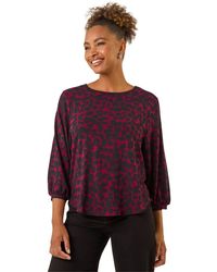 Roman - Abstract Spot Print Top - Lyst