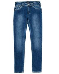 Armani - S Long Skinny Fit Jeans C5j28-8k Cotton - Lyst