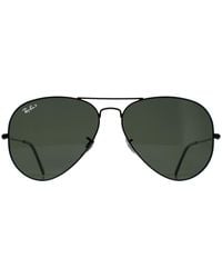 Ray-Ban - Sunglasses Aviator 3025 Polarized 002/58 62Mm Metal - Lyst