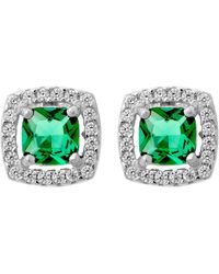 Orphelia - 'Faustine' 925 Sterling Stud Earrings - Lyst