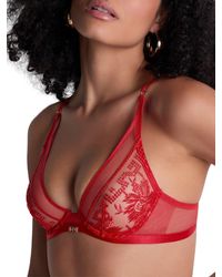 Aubade - Rules Of Attraction Triangle Plunge Bra - Lyst
