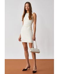 Grimelange - Slim Fit Shirred Mini Dress - Lyst