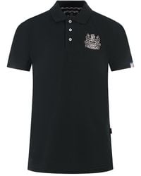 Aquascutum - Branded Sleeve Polo Shirt - Lyst