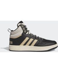 adidas - Hoops 3.0 Mid Lifestyle Basketball Classic Fur Lining Winterized Shoes - Lyst
