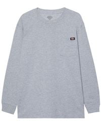 Dickies - Pocket Tee Lange Mouw Katoenen T-Shirt - Lyst