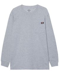 Dickies - Pocket Long Sleeve Cotton T-Shirt - Lyst