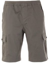 Farah - Men's Crane Organic Stretch Twill Cargo Shorts In Green - Lyst