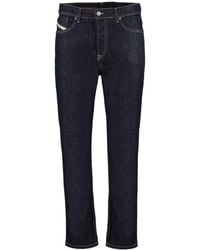 DIESEL - D-Fining Tapered Dark Denim Jeans - Lyst