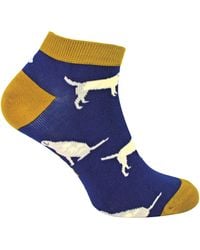 Mr Heron - Bamboo Trainer Socks - Lyst