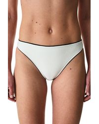 Penti - Nadia Textured Mid Waist Bikini Bottom - Lyst