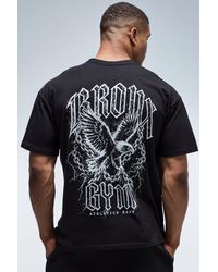 BoohooMAN - Active Bronx Gym Oversized T-Shirt - Lyst
