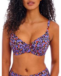 Freya - Santiago Nights Plunge Bikini Top - Lyst