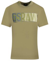 G-Star RAW - G-Star Gs Raw Box Logo T-Shirt Cotton - Lyst
