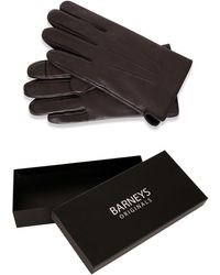Barneys Originals - Gift Boxed Classic Leather Glove - Lyst