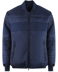 Ice Iceberg - Plain Padded Bomber Jacket - Lyst