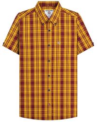 Lambretta - Adult Checked Shirt Cotton - Lyst