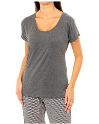 Tommy Hilfiger - Womenss Short-Sleeved Round Neck T-Shirt Uw0Uw00103 - Lyst