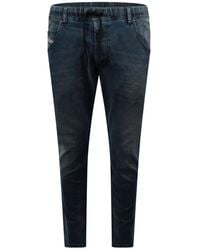 DIESEL - Krooley Ne Sweat Tapered Jeans - Lyst