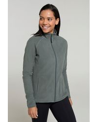 Mountain Warehouse - 'Raso' Fleece Jacket Full Zip Soft Touch Warm Outdoors Layer Breathable Gilet - Lyst